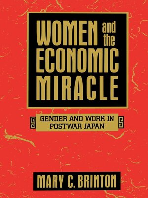 cover image of Women and the Economic Miracle
